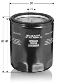 TECNECO FILTERS gs162 -  Топливный фильтр